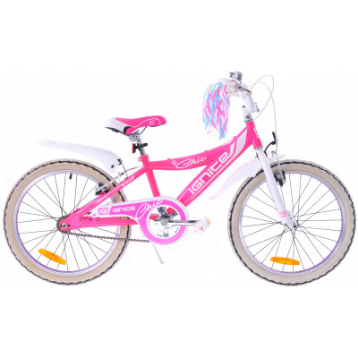 Detský bicykel 20 Fuzlu Chic kids ružový